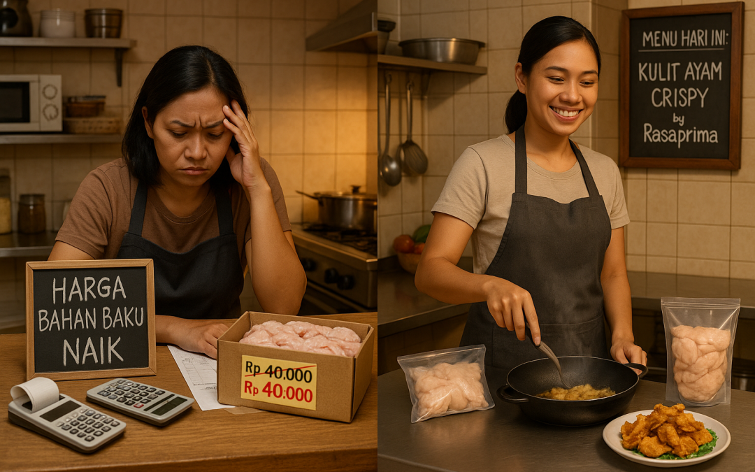 Mengatasi Fluktuasi Harga Kulit Ayam Segar dengan Produk Kulit Ayam Rasaprima