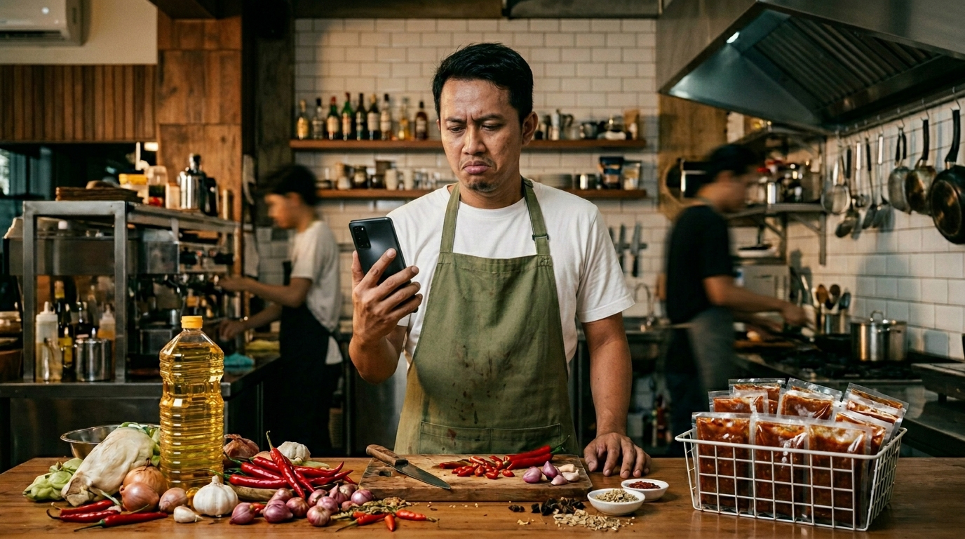 Krisis Global Naik Ini Cara Owner FnB Tetap Untung Tanpa Pusing Harga Bahan dengan Maklon Sambal Krisis Global Naik Ini Cara Owner FnB Tetap Untung Tanpa Pusing Harga Bahan dengan Maklon Sambal