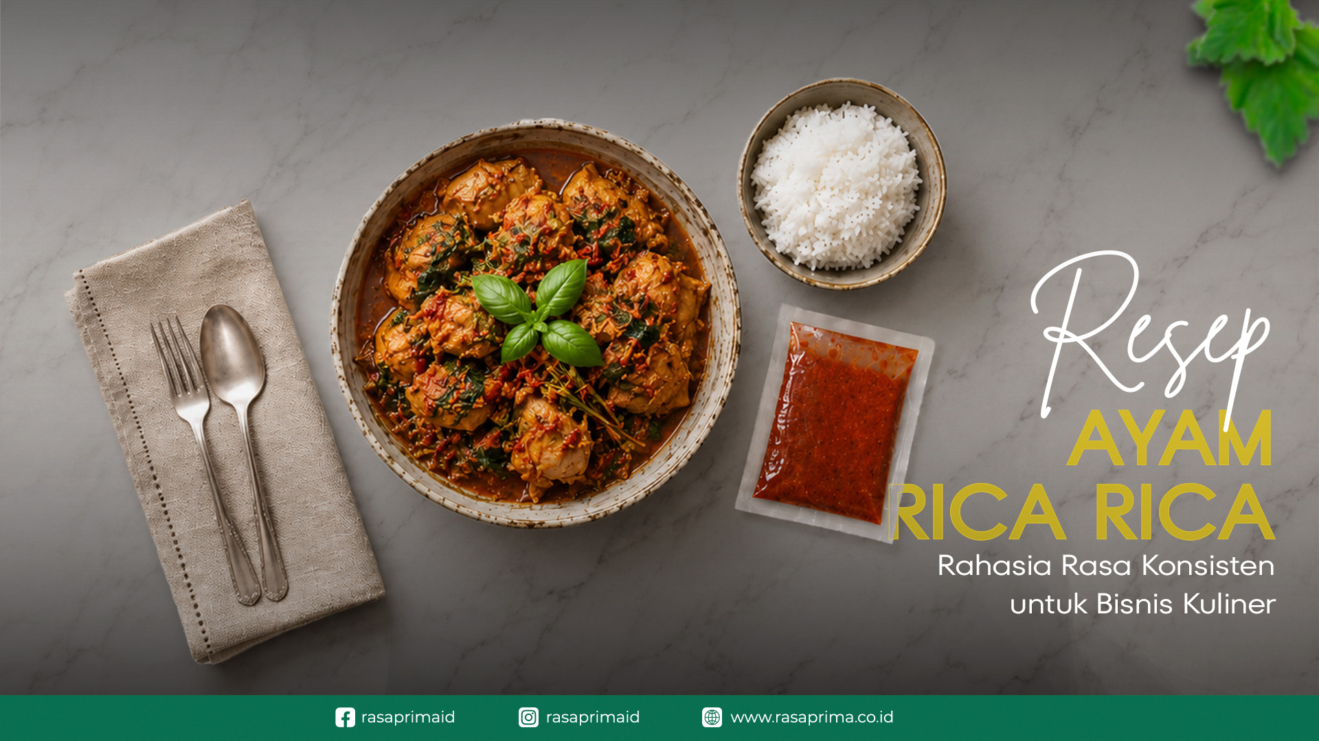 resep ayam rica rica
